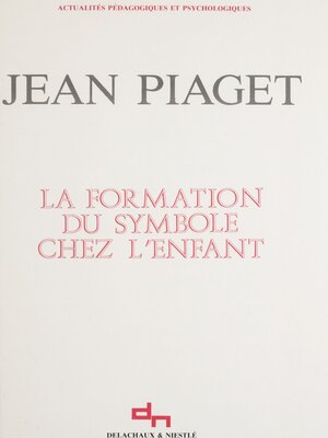 cover image of La formation du symbole chez l'enfant